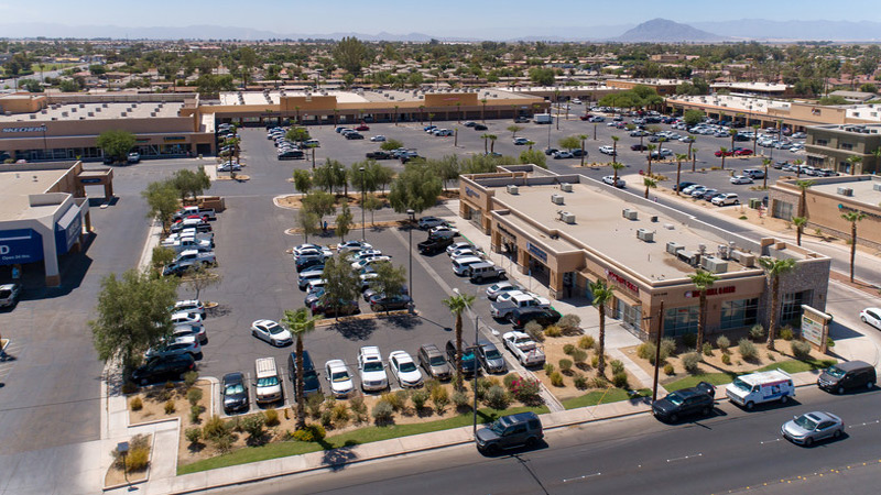 Drone view of El Centro